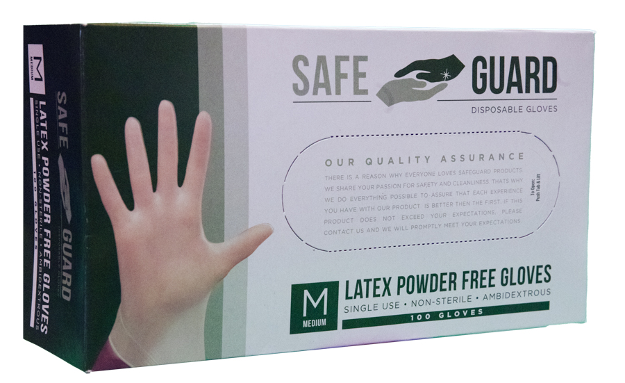 Safe Guard Disposable Gloves MOQ 100 Gloves/Box Unit Price American
